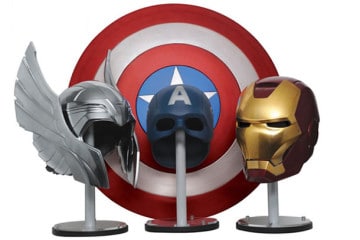 Gli accessori di scena dei costumi degli Avengers