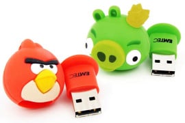 Le chiavette USB degli Angry Birds