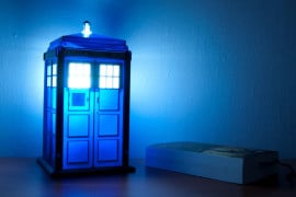 La lampada da notte di Doctor Who