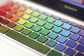 Tastiera colorata per il MacBook Pro