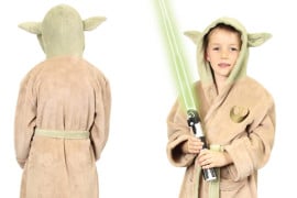 L’accappatoio per bambini del Maestro Yoda
