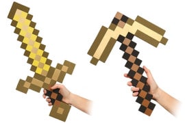 Minecraft - Il piccone e la spada d’oro