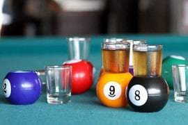 Pool Shot – I bicchierini da biliardo