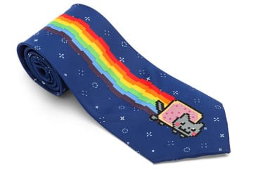 La cravatta del Nyan Cat