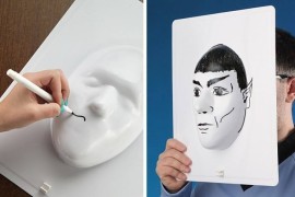 La tavola 3D per disegnare i ritratti