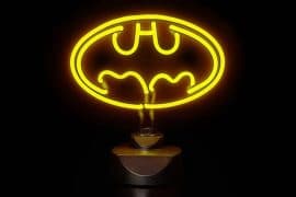 Luce al neon di Batman