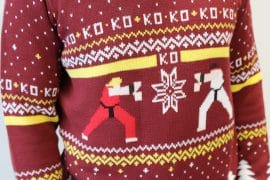 Il maglione natalizio Street Fighter