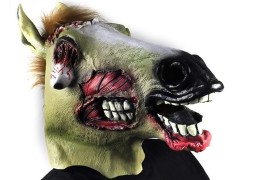 Maschera da cavallo Zombie