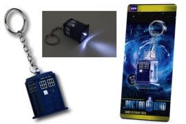 Portachiavi TARDIS con LED